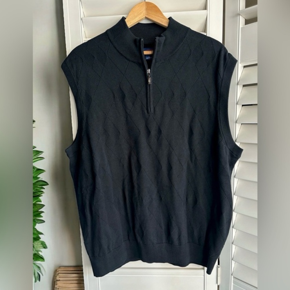 Champions Tour Three Quarter Zip Sweater Vest Size XL